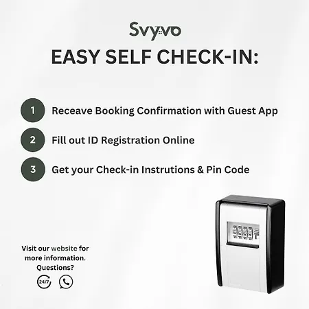 Апартаменты Svyvo - Parking Kitchen Balcony Брюль